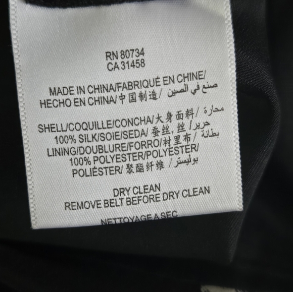 BCBG Max Azria Silk One-Shoulder Dress XS - Picture 9 of 9